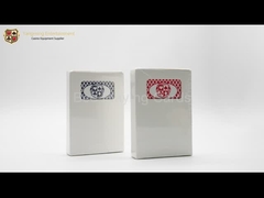 310g οι εισαγόμενες μαύρος-πυρήνων κάρτες παιχνιδιών χαρτοπαικτικών λεσχών πόκερ προσαρμοσμένες κάρτες μπορούν να σχεδιαστούν