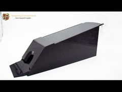 Όλα τα μαύρα 6~8 ζευγάρια του πλαστικού επιτραπέζιου εμπόρου Shuffler πόκερ του Jack Τέξας καρτών ακρυλικού μαύρου