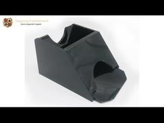 Λουξ 2-γεφυρών μαύρο παπούτσι επιτραπέζιων εμπόρων πόκερ Blackjack χαρτοπαικτικών λεσχών χρώματος ακρυλικό