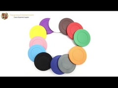 Πλαστικά τσιπ πόκερ επιτραπέζιων 4g ABS χαρτοπαικτικών λεσχών ρουλετών του Τέξας χωρίς τη μετονομασία