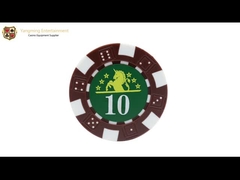 11.5g πλαστικό πόκερ Chipset χαρτοπαικτικών λεσχών αργίλου του Τέξας BlackJack ABS με το UV σημάδι και την περίπτωση