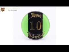 800pcs ακρυλική πλαστική ταυτότητα κρυστάλλου Chipset πόκερ επιτραπέζιων RFID χαρτοπαικτικών λεσχών μπακαράδων εξατομικεύσιμη