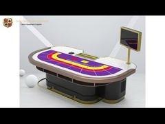 Προσαρμοσμένος πολυτέλεια κατασκευαστής επιτραπέζιων υφασμάτων παιχνιδιών επιτραπέζιων πόκερ μπακαράδων παίζοντας επιτραπέζιος