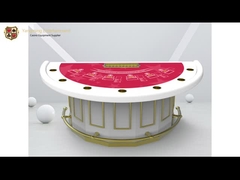 BJ04 Luxury Club Προσαρμοσμένο τραπέζι τυχερών παιχνιδιών του Black Jack τραπέζι παιχνιδιών