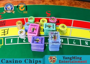 Custom RFID Poker Club VIP Clay Texas Chip Independent Identification ID Number