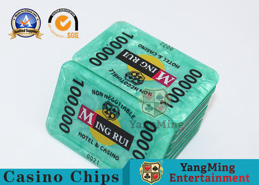 Lasvegas  RFID Poker Chips Set Clay Casino Stickers Security Number For Gambling Competition
