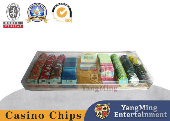 Αγορά Εισαγόμενο Διαφανές Ακρυλικό Τσιπ Box Poker Table Game Handle Τσιπ Carrier ηλεκτρονική κατασκευή