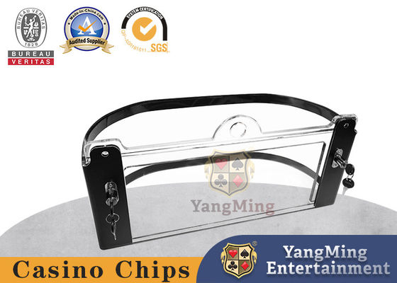Αγορά Καζίνο Πόκερ Ρουλέτα Τραπέζι Chip Box Ακρυλικό Διαφανές Πυκνωμένο Κλειδί Chip Carrier ηλεκτρονική κατασκευή