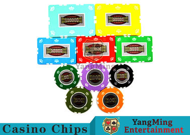 Αγορά Χαρτοπαικτική λέσχη Chipset αργίλου κορωνών RFID με UV αντι - πλαστή περίπτωση αργιλίου ηλεκτρονική κατασκευή