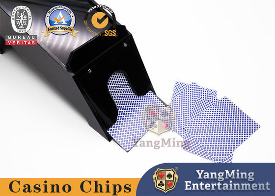 Αγορά Παραδοσιακό του Τέξας Holdem μαύρο παπούτσι εμπόρων καρτών 8 γεφυρών χρώματος ακρυλικό ειδικό για τις ευρείες ή μικρές κάρτες ηλεκτρονική κατασκευή