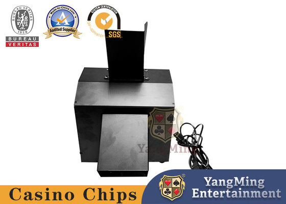 Αγορά Μαύρο αυτόματο παίκτη καρτών Shredder Καζίνο Πόκερ σπασμένο μηχανή χαρτών Απορρίψιμο Poker Kneader ηλεκτρονική κατασκευή