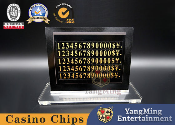 Αγορά Προσαρμοσμένο Στυλ Blackjack LED Ηλεκτρονικό Πίνακα Περιορισμού Καζίνο Πίνακα Περιορισμού Στοιχηματισμού Κάρτα ηλεκτρονική κατασκευή
