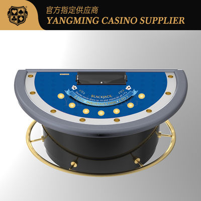 Αγορά Μεταβαλλόμενο Deluxe Semi-Round Blackjack Τραπέζι για Casino Club Blackjack Poker Τραπέζι ηλεκτρονική κατασκευή