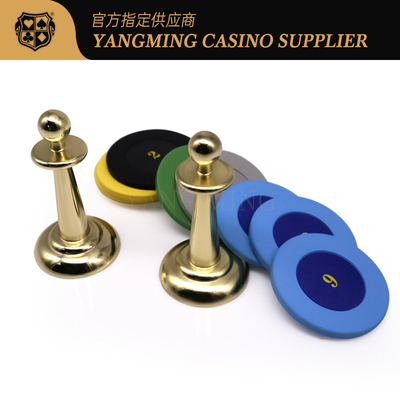 Αγορά Casino Roulette Table Game Betting Markers Electroplated Gold Metal Iron ηλεκτρονική κατασκευή