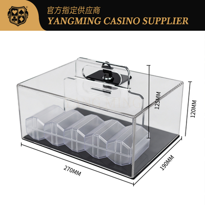 Αγορά Acrylic Poker Chip Holder - 400 Capacity Texas Hold'em Storage Case ηλεκτρονική κατασκευή