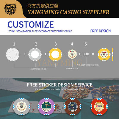 Αγορά Professional Nylon Casino Chips – Custom Colors & Denominations For Casino Game ηλεκτρονική κατασκευή