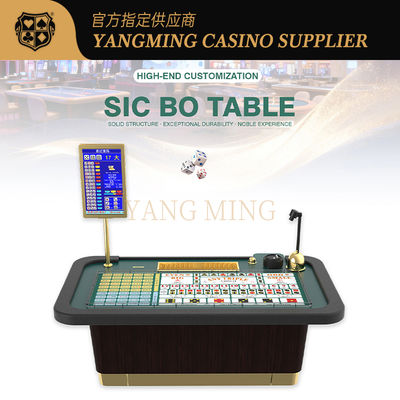 Αγορά Customizable Sic Bo Table – Premium Casino-Grade Dice Game Table For Sale ηλεκτρονική κατασκευή