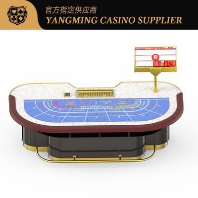Αγορά Modern 10-Player Solid Wood Baccarat Poker Table Gambling Table Supplier ηλεκτρονική κατασκευή