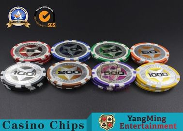 Αγορά Το Texas Hold'em 11.5g Clay Chip Καζίνο Μπάκαρα Τραπέζιου Παιχνιδιού ABS Chip Coin ηλεκτρονική κατασκευή