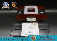 Washable Casino Automatic Plastic Deck Card Shuffler Machine For Bridge