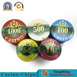 Αγορά UV πόκερ Chipset 760pcs τρία χαρτοπαικτικών λεσχών αργίλου RFID - ακρυλικό σχέδιο της Shell στρώματος ηλεκτρονική κατασκευή