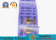 Acrylic RFID Chip Chips Baccarat Poker Table Games Can Be Customized