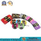 13.56Mhz RFID Nylon Chips Customised Printable ABS Laser Poker Chips NFC Casino RFID Chips Set