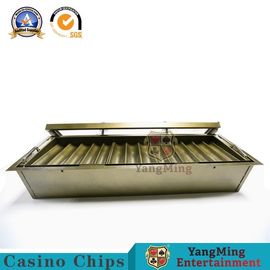 Αγορά δίσκος τσιπ χαρτοπαικτικών λεσχών 760*210mm διπλή περίπτωση τσιπ πόκερ κλειδαριών επιπλεόντων σωμάτων 2 στρώματος τσιπ παιχνιδιού ηλεκτρονική κατασκευή