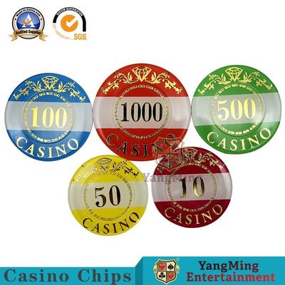 Αγορά 760Pcs ακρυλικό Chipset Τέξας ο μαύρος Jack που επιχαλκώνει την αντιαπομιμητική πλαστική προσαρμογή υποστήριξης σημείων τσιπ νομίσματος τσιπ ηλεκτρονική κατασκευή