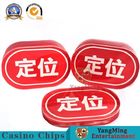 Positioning Casino Poker Table Accessories Transparent Acrylic