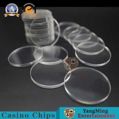 Αγορά 40mm διαμέτρων χαρτοπαικτικών λεσχών ακρυλικό πλαστικό φύλλων παιχνιδιών κεραμικό πλαστικό ηλεκτρονική κατασκευή