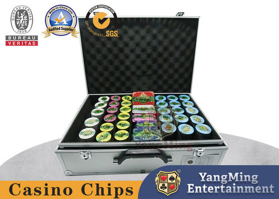 Αγορά Ακρυλική χρυσή σφράγιση Chipset τριών στρώματος 760 τσιπ επιτραπέζιων παιχνιδιών πόκερ συνδυασμού ηλεκτρονική κατασκευή