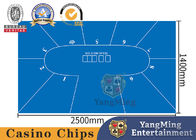 Entertainment Waterproof Casino Table Layout Logo Imprintable
