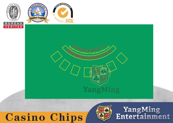 Αγορά Κάλυψη επιτραπέζιων υφασμάτων Blackjack απόδειξης κλεφτών χρώματος CMYK ηλεκτρονική κατασκευή