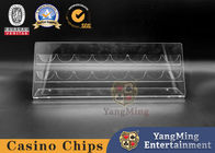 16 Horizontal Transparent Acrylic Roulette Poker Chip Stand
