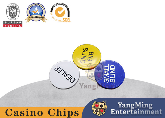 Αγορά Τυφλά πόκερ 2Inch του Τέξας Holdem μικρά κουμπιά πόκερ τυφλών, μεγάλων και εμπόρων ηλεκτρονική κατασκευή