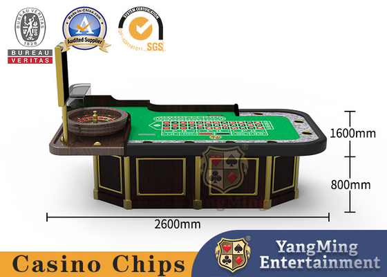 High End Club Poker Card Table Customized Foot Wheel European 32 Inch Solid Wood Wheel