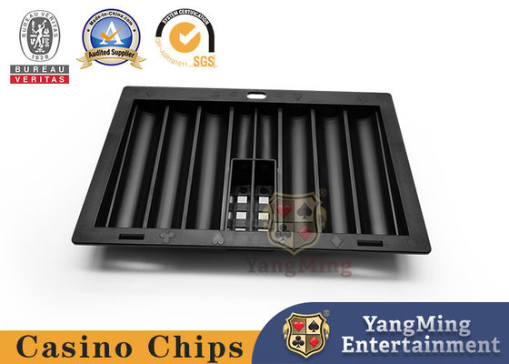 Durable Texas Poker Table Chip Float Black Plastic Chip Board
