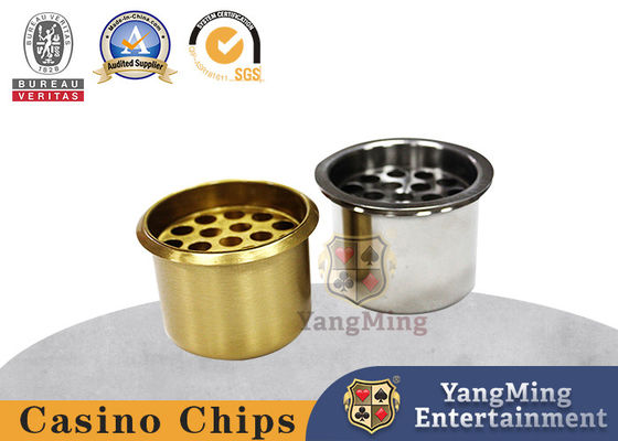 Ρουλέτα Texas Hold'em Τραπέζι Σταχτοδοχείο Χρυσό Ασημένιο Καζίνο ειδικό Κύπελλο Νερού