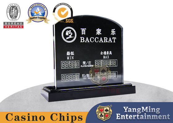 Διαρκής γραμμές τυχερών παιχνιδιών Limited Bet Casino Game Accessories Προσαρμοσμένο νικητήριο λογότυπο