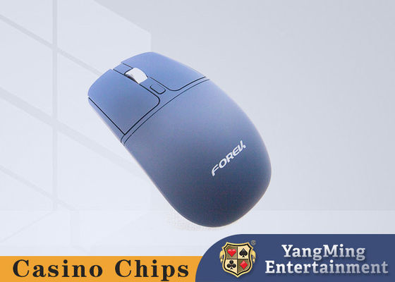 Μαύρο μπλε ασύρματο 2.5G Bluetooth Mouse Καζίνο Live Baccarat Ρουλέτα Σύστημα Διοικητής λειτουργεί με ποντίκι