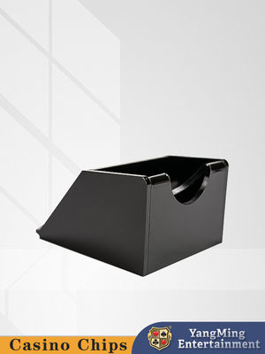 Καζίνο Black Jack 1 Deck Card Dealer Shoe Μαύρο Ακρυλικό Πόκερ Τραπεζικό Παιχνίδι