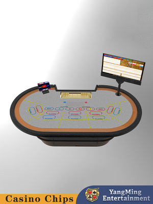 Προσαρμοσμένο High-End Intelligent RFID Καζίνο Chip Sensor Poker Table Baccarat Καζίνο Σύστημα Πωκερικά παιχνίδια