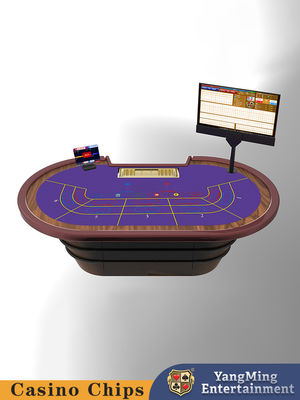 Καζίνο Deluxe Chip Sensor Τραπέζια πόκερ Παίκτης Διαμόρφωση Προσαρμόσιμα τραπέζια πόκερ