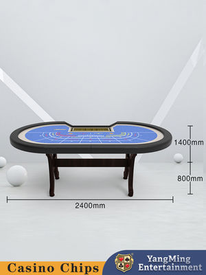 Spot Direct Baccarat 8 Folding Poker Table Table Πίνακας παιχνιδιών πόκερ διασκέδασης και αναψυχής