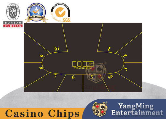 Επαγγελματική πολυτελή 10 παίκτες CPG Καζίνο Texas Hold'em Τραπέζι Πόκερ με Ειδική διάταξη