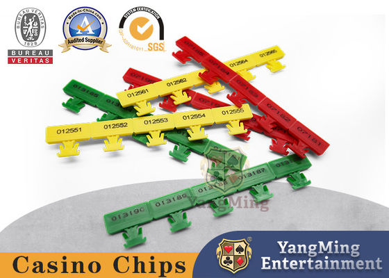 300PCS η πλαστική σφραγίδα 8 κλειδαριών γέφυρες απορρίπτει τα ακρυλικά εξαρτήματα κιβωτίων ασφάλειας κατόχων