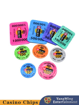 Ποιότητα Wholesale RFID Smart Chip Poker Chip Set Baccarat Καζίνο Διασκέδαση Παιχνίδι Smart Identification Κωδικός Τσιπ