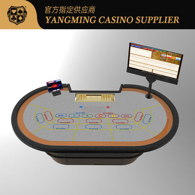 Έξυπνο τσιπ RFID επαγωγή Poker Table Baccarat Bull Game Υποστηρίζει την εξατομίκευση εργοστασίου