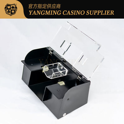 1~2 πακέτα Μεταλλικές κάρτες πόκερ Shuffler για Baccarat Texas Hold'em Poker Table Game